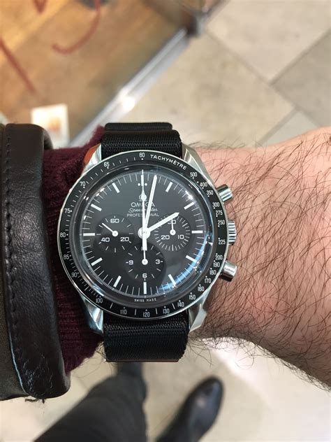 omega speedmaster nato|omega nato strap for sale.